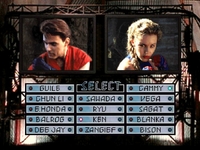 une photo d'Ã©cran de Street Fighter - The Movie (Playstation) sur Sony Playstation